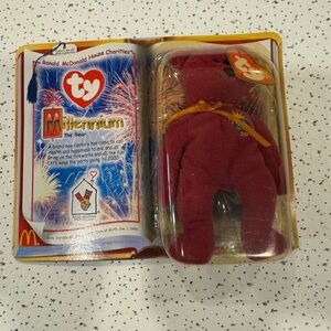 5 for $25 Ty millennium the bear, teeny beanie baby McDonald’s